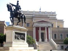 Statue of Kolokotronis in Athens Greece