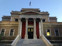 Old Parliament of Greece building in Stadiou Street Athens now a museum