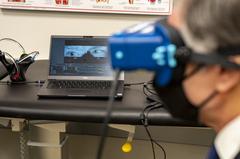 Secretary of State Antony J. Blinken touring Johns Hopkins University Executive Medicine Center