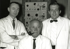 Portrait of James Jude, William Kouwenhoven, and Guy Knickerbocker