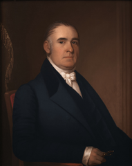 Portrait painting of Robert Garrett by Oliver Tarbell Eddy