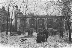 Place of Execution in Front of St. Peter’s Chapel with ancient stone architecture