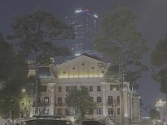 Back view of Saigon Opera House in Ho Chi Minh City