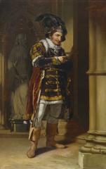 Portrait of George Frederick Cooke as Richard III painted by Thomas Sully