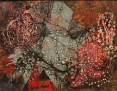 Invasion Day painting by Janet Sobel at Pennsylvania Academy of Fine Art