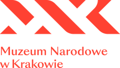Logo of the National Museum in Kraków introduced in 2023 with colorful interwoven design