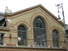 Grand Market Hall in Budapest exterior view