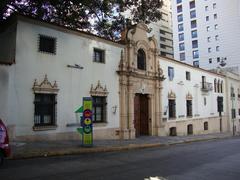 Facade of Palacio Noel, home of the Isaac Fernández Blanco Hispanic-American Museum in Buenos Aires