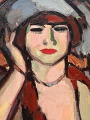 Oil painting at Tate Britain