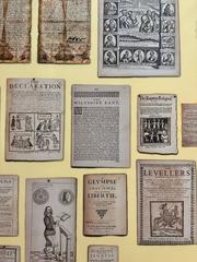 Illustrations displayed at Tate Britain art gallery