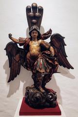 18th century sculpture of Saint Michael the Archangel by unknown author at MAS SP