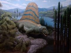Dimetrodon replica at Mensch & Natur Museum Munich