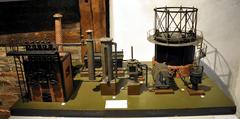 Functional model of a gasworks, 1910, University of Tübingen collection
