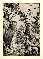 Hieronymus as a penitent by Hans Baldung Grien