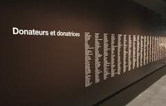 Donors and supporters in the Musée d'ethnographie de Genève