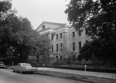 Main facade of the U.S. Mint in New Orleans on Esplanade Avenue