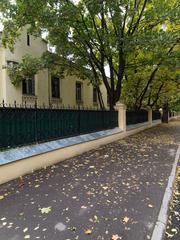 Medical camp service buildings on Pogodinskaya Street, Moscow, including former vivarium and laboratory at building 5