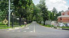 3rd Radialnaya Street at the intersection with Sportivnaya Street
