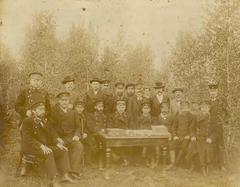 Biryulyovo Station personnel group photo from 1900