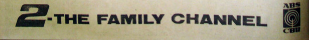 DZAQ-TV channel 2 television logo from 1969 to 1970
