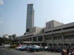 ABS-CBN Broadcasting Center and Eugenio Lopez, Jr. Communications Center buildings along Mother Ignacia Avenue and Sgt. Esguerra Avenue in South Triangle, Quezon City