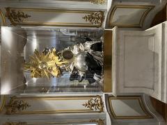 antique clock in the Louvre Museum