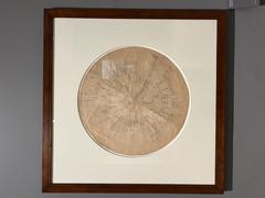 Genealogical wheel of the Javal family from 1893 displayed in the Louvre Museum