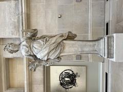 Statue inside the Louvre Museum