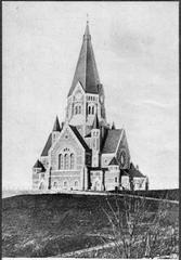 Northern exterior view of Sofia Church in Stockholm