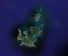 Satellite image of Cabrera Archipelago National Park in the Balearic Islands, Spain