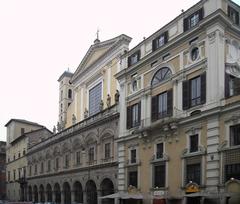 Palazzo Colonna and Basilica of Santi Apostoli in Piazza Santi Apostoli, Rome