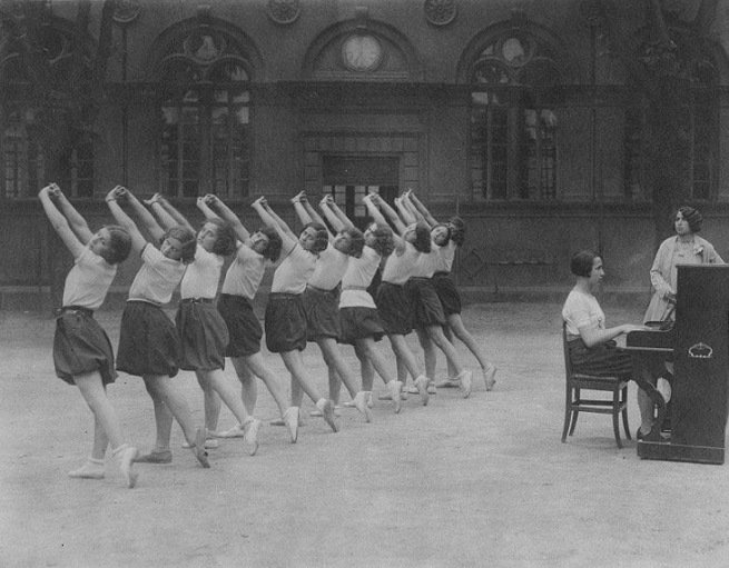 Gymnastics exercises at Reale Società Ginnastica di Torino