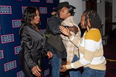 Musical group The War and Treaty meet and greet with service members at Aviano Air Base Italy