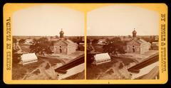 Photographer's tent at Fernandina, Florida during historical period
