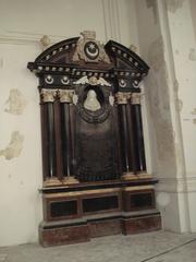 Church of St. Michael in Vilnius with tomb of Teodory Krystyny z Tarnowskich Sapieżyny from 1652