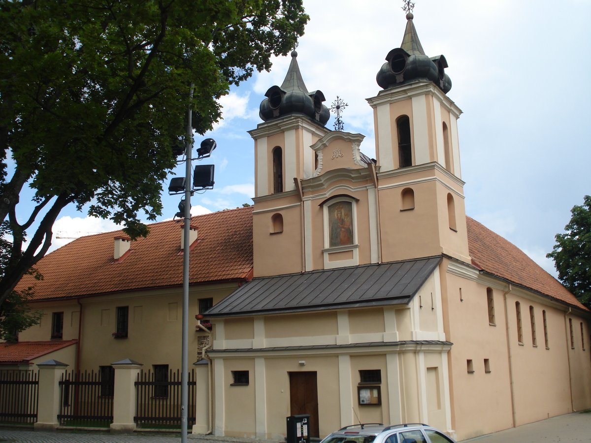 Church of the Holy Cross in Vilnius Lithuania
