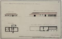 Historic Banifracki Monastery in Vilnia, 1835