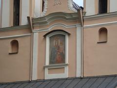 Church of the Holy Cross in Vilnius exterior view