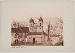 Church of the Holy Cross and Bonifrat Monastery on Ludvisarskaja Street in Vilnia