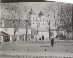 Church of the Holy Cross and Bonifratr Monastery on Ludvisarskaja Street in Vilnia