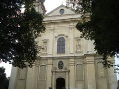 Church of St Raphael the Archangel main facade in Vilnius