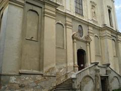 Door of the Church of St Raphael the Archangel in Vilnius