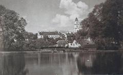 Historical view of Vilnius showing the Missionary and Augustinian Monastery near the Church of Our Lady of Consolation