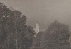 Vilnia Misijanerski Sad with Church of Our Lady of Consolation and St. Augustine at Augustinian Monastery