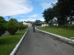 Saint Michael the Archangel Chapel in Fort Bonifacio, Taguig City with surrounding landmarks and signage