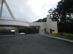 Saint Michael the Archangel Chapel at Fort Bonifacio in Taguig City with clear blue sky