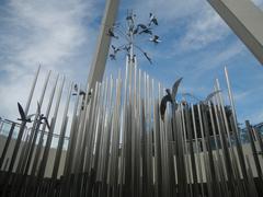 Saint Michael the Archangel Chapel at Fort Bonifacio in Taguig City with surrounding landmarks