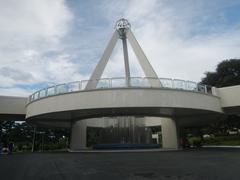 Heroes Memorial Gate entrance at Libingan ng Mga Bayani in Fort Bonifacio, Taguig City, Philippines