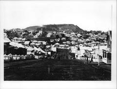 Newton Road in Auckland, New Zealand with urban buildings and traffic