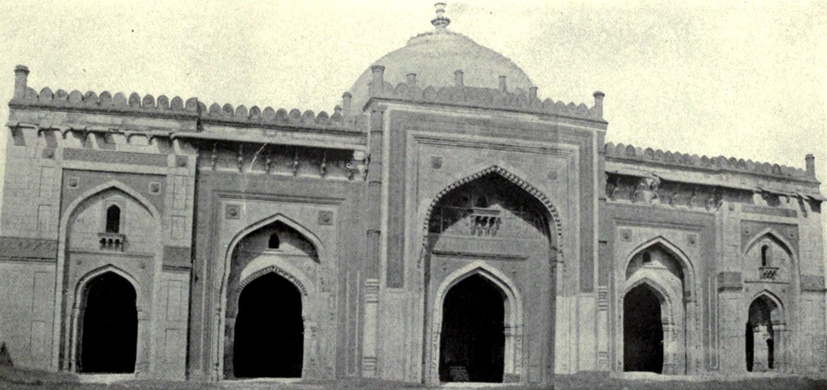 Sher Shah's Mosque located in Delhi showcasing Indo-Islamic architecture